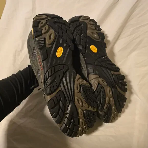 Merrell Moab 2 Vent Hiking Shoe Gray Beluga J06015 Men's Size 13 - Picture 7 of 7